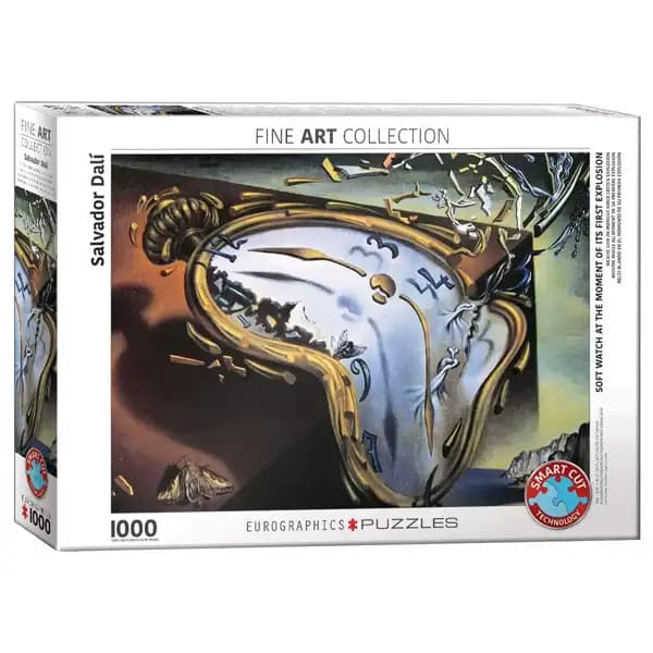 پازل 1000 تکه یوروگرافیکس Eurographics طرح ساعت نرم — تصویر ۲
