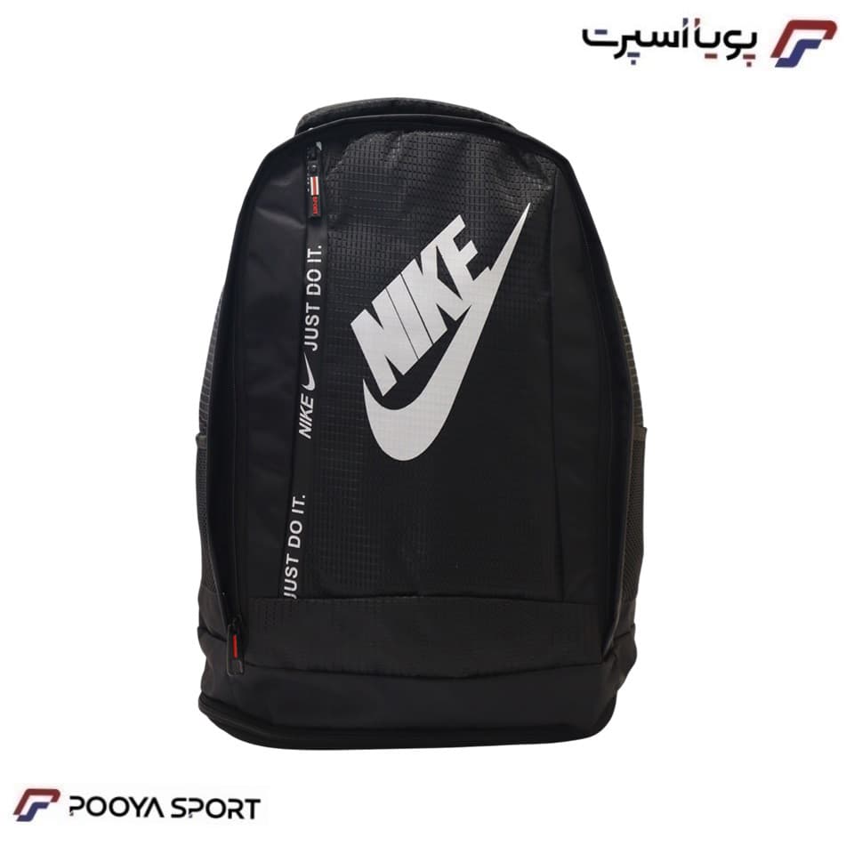 کوله پشتی ورزشی نایک NIKE سایز متوسط اعلا مشکی — تصویر ۱۰