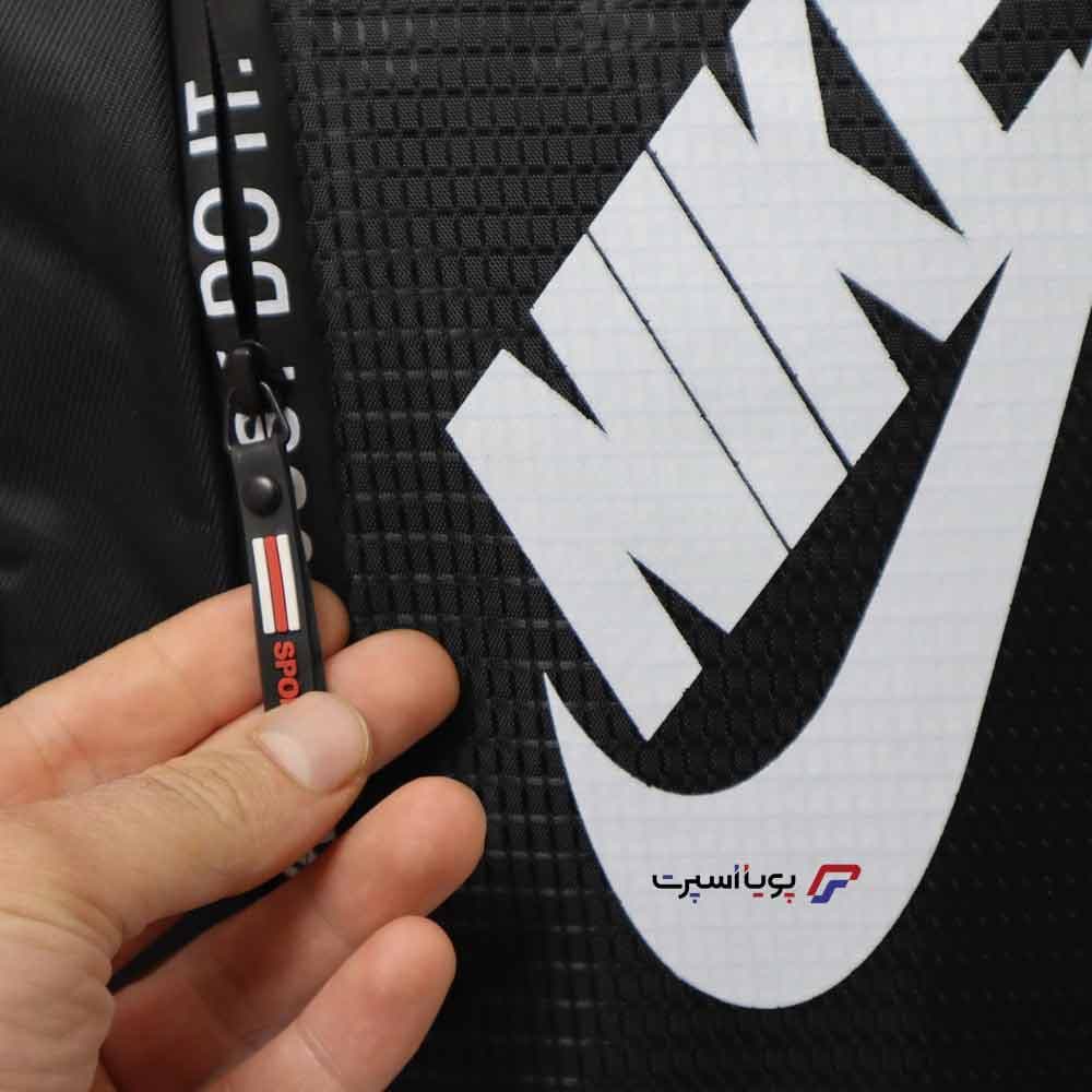 کوله پشتی ورزشی نایک NIKE سایز متوسط اعلا مشکی — تصویر ۱۱
