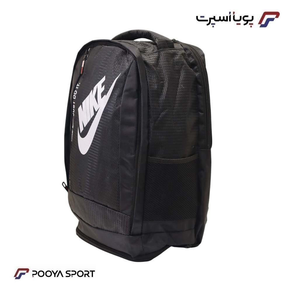 کوله پشتی ورزشی نایک NIKE سایز متوسط اعلا مشکی — تصویر ۶