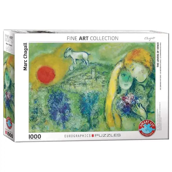 پازل 1000 تکه یوروگرافیکس Eurographics طرح عاشقان ونیز — تصویر ۲