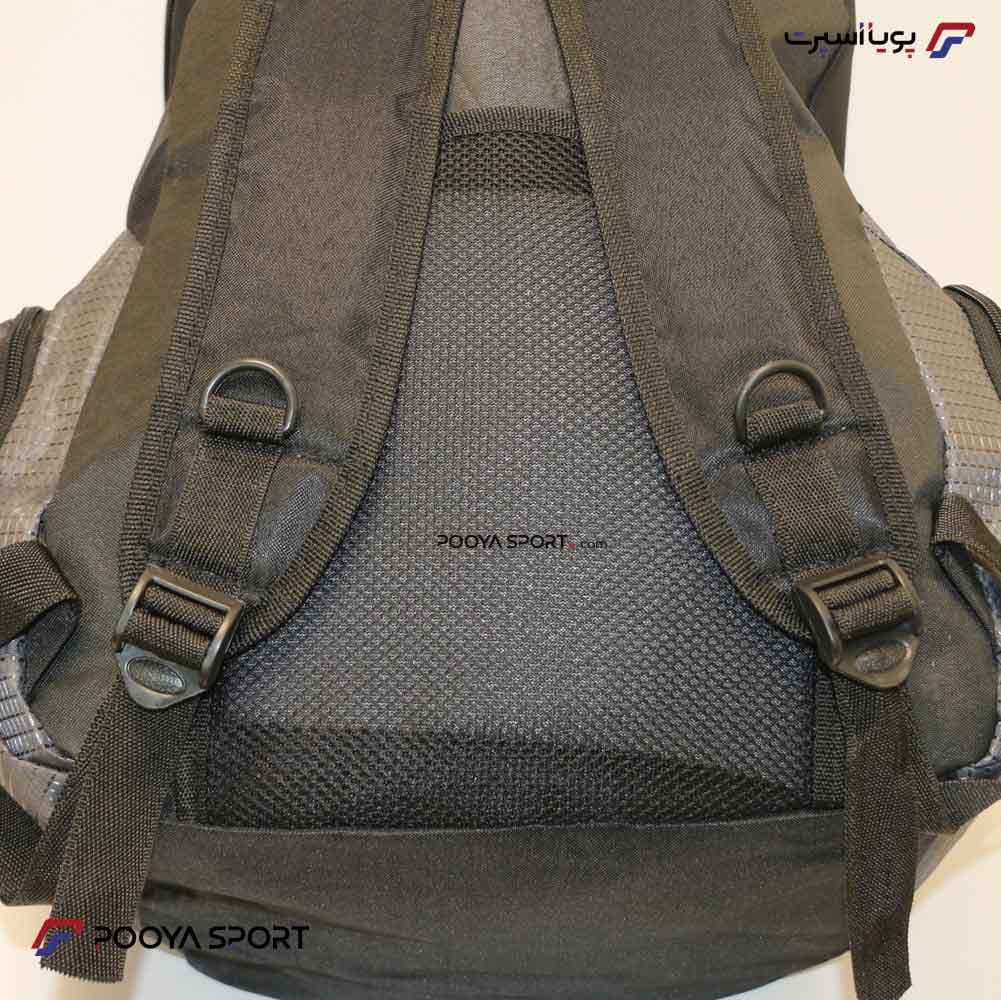 کوله پشتی ورزشی ضد آب جدید اسیکس asics سایز متوسط a12 طوسی — تصویر ۵