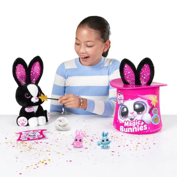 عروسک Pets Alive مدل Magic Bunnies سفید — تصویر ۱۲