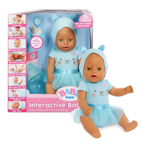 عروسک 43 سانتی دختر Baby Born — تصویر ۹