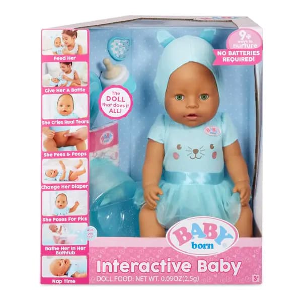عروسک 43 سانتی دختر Baby Born — تصویر ۱۲