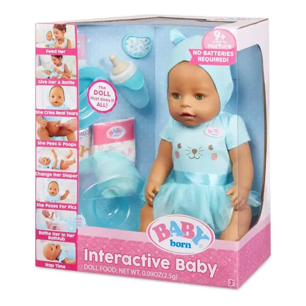 عروسک 43 سانتی دختر Baby Born — تصویر ۶
