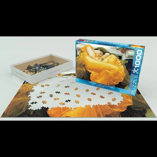 پازل 1000 تکه یوروگرافیکس Eurographics طرح ژوئن شعله ور — تصویر ۹