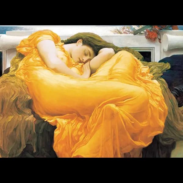 پازل 1000 تکه یوروگرافیکس Eurographics طرح ژوئن شعله ور — تصویر ۳