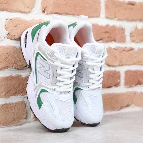 کتونی اسپرت NewBalance 530 سفید سبز