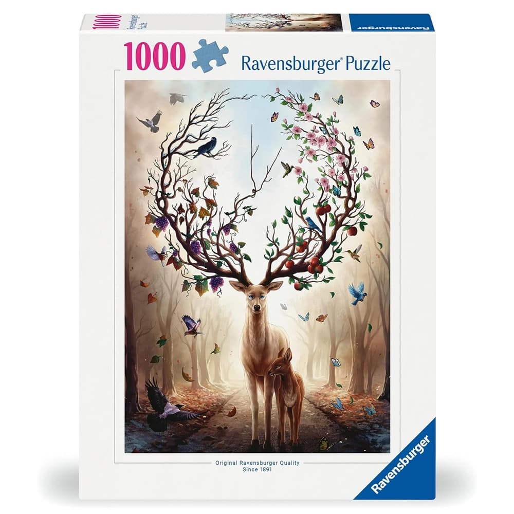 پازل 1000 تکه رونزبرگر طرح گوزن جادویی — تصویر ۲