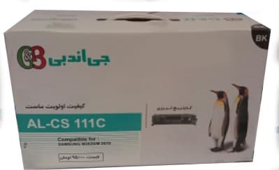 کارتریج لیزری جی‌اندبی مشکی مدل AL-CS111C