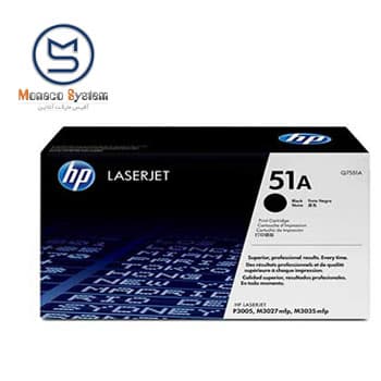 کارتریج لیزری مشکی اچ پی HP 51A — تصویر ۳