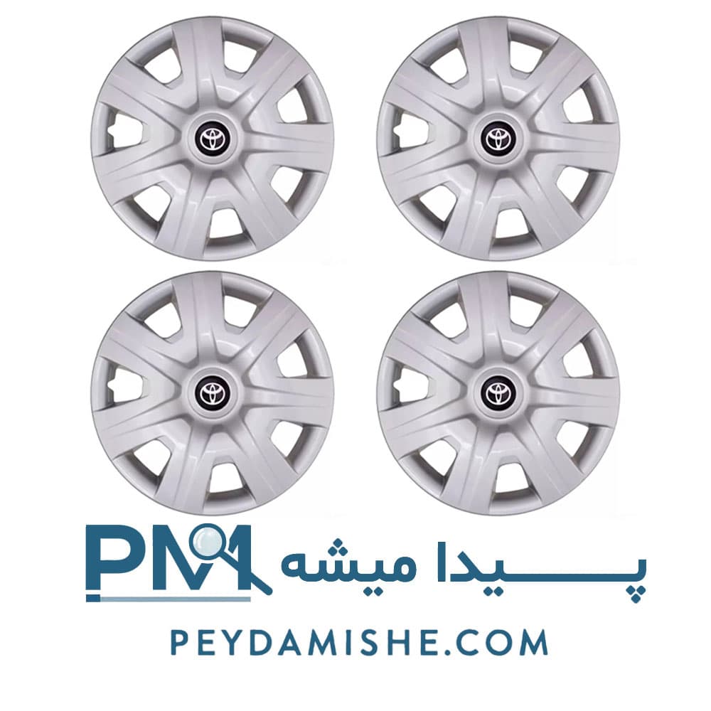 قالپاق رینگ 14 تویوتا کرولا بسته 4 عددی برند ابوئی