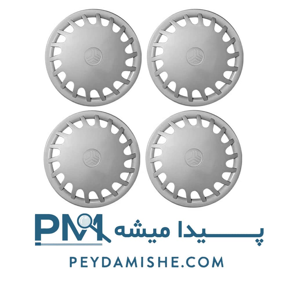 قالپاق رینگ 13 پراید ایتالیا بسته 4 عددی برند ابوئی — تصویر ۲