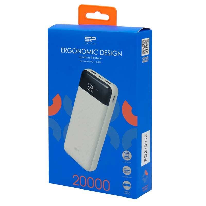 شارژر همراه سیلیکون پاور مدل GS28 ظرفیت 20000 میلی آمپر ساعت — تصویر ۸