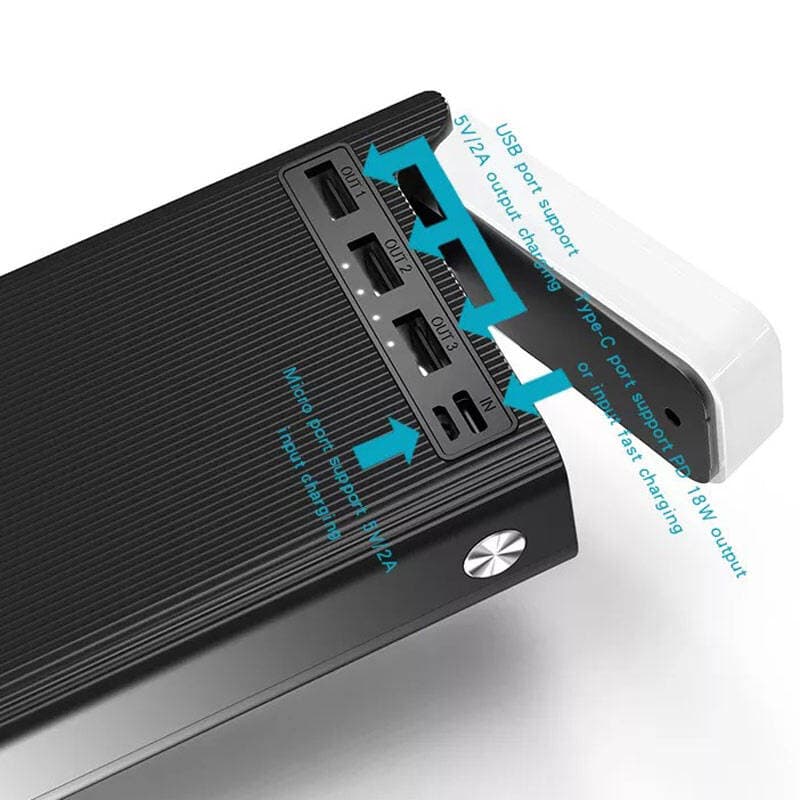 پاور بانک ۳۰۰۰۰ یسیدو Yesido YP26 PD 22.5W — تصویر ۶