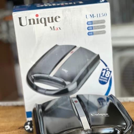اسنک ساز تک کاره یونیک مکس مدل UM1150 | خرید Unique Max Sandwich Maker — تصویر ۳