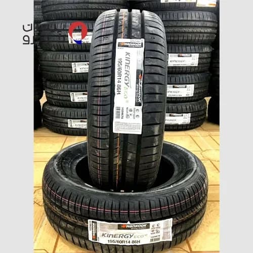 لاستیک هانکوک 195/60/14 گل Kinergy eco2 K435 [تاریخ 2026] — تصویر ۹