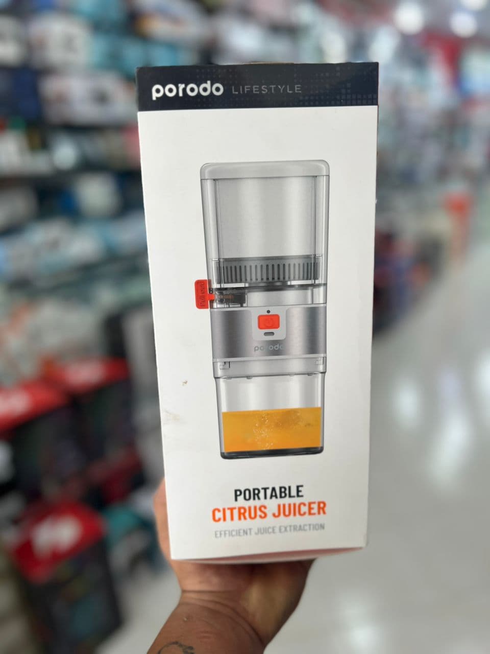 آبمیوه گیری شارژی پرودو مدل PD-LSSJ55 | خرید Porodo Portable Juicer