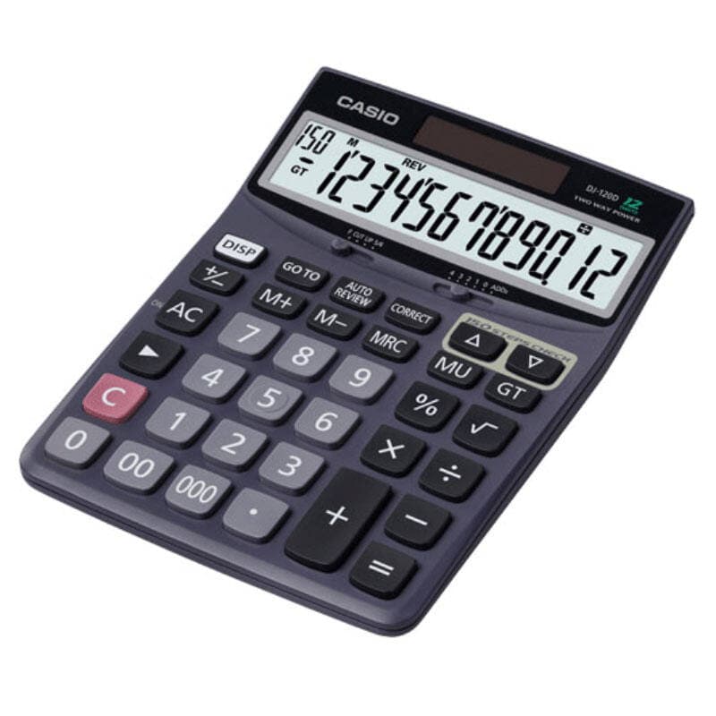 ماشین حساب کاسیو Casio DJ-120D — تصویر ۶