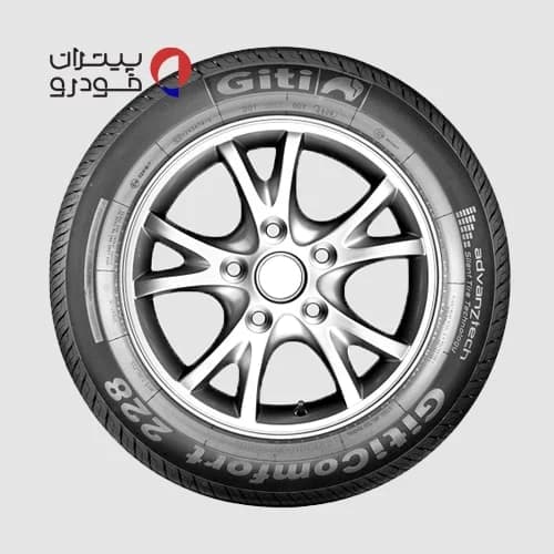 لاستیک جی تی 225/55/16 گل Giti Comfort 228V1 [تاریخ 2025] — تصویر ۷