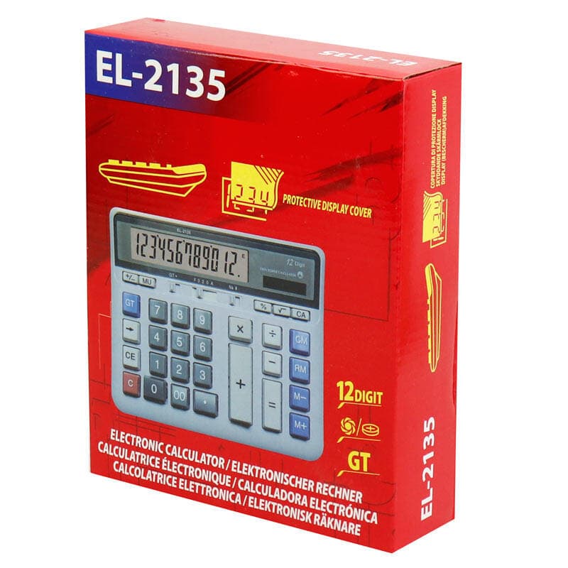 ماشین حساب شارپ مدل EL-2135 — تصویر ۸