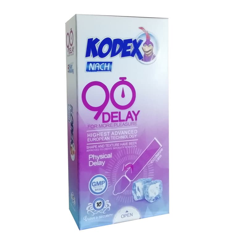 کاندوم ناچ کدکس مدل Delay بسته 10 عددی — تصویر ۱۰