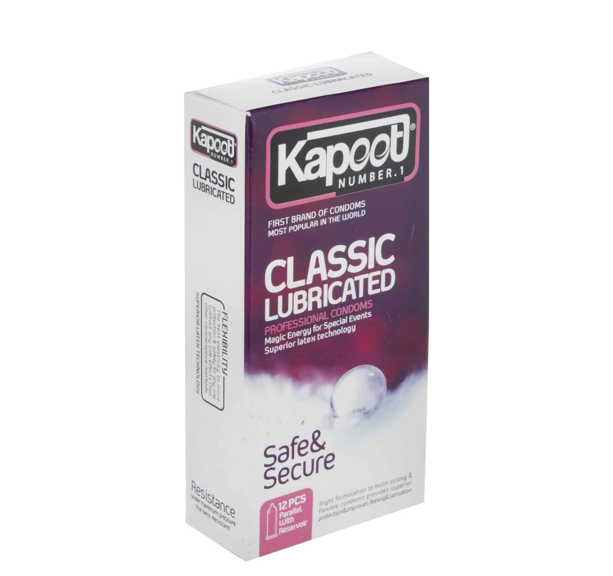 کاندوم کاپوت Classic Lubricated بسته 12 عددی — تصویر ۸