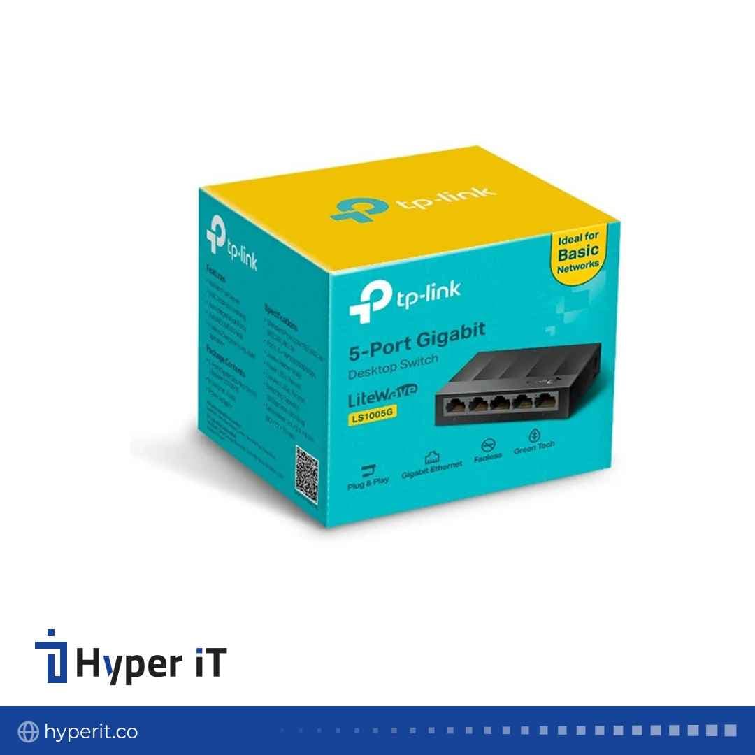 سوئیچ 5 پورت تی پی لینک LS1005G — تصویر ۶
