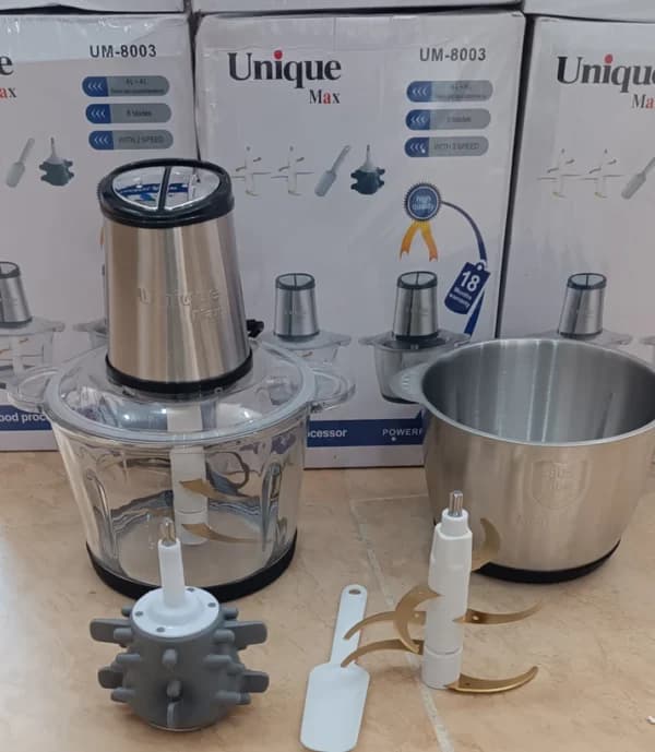 خردکن یونیک 3800 وات 4 لیتر مدل UM_8003 | Unique Chopper 3800W