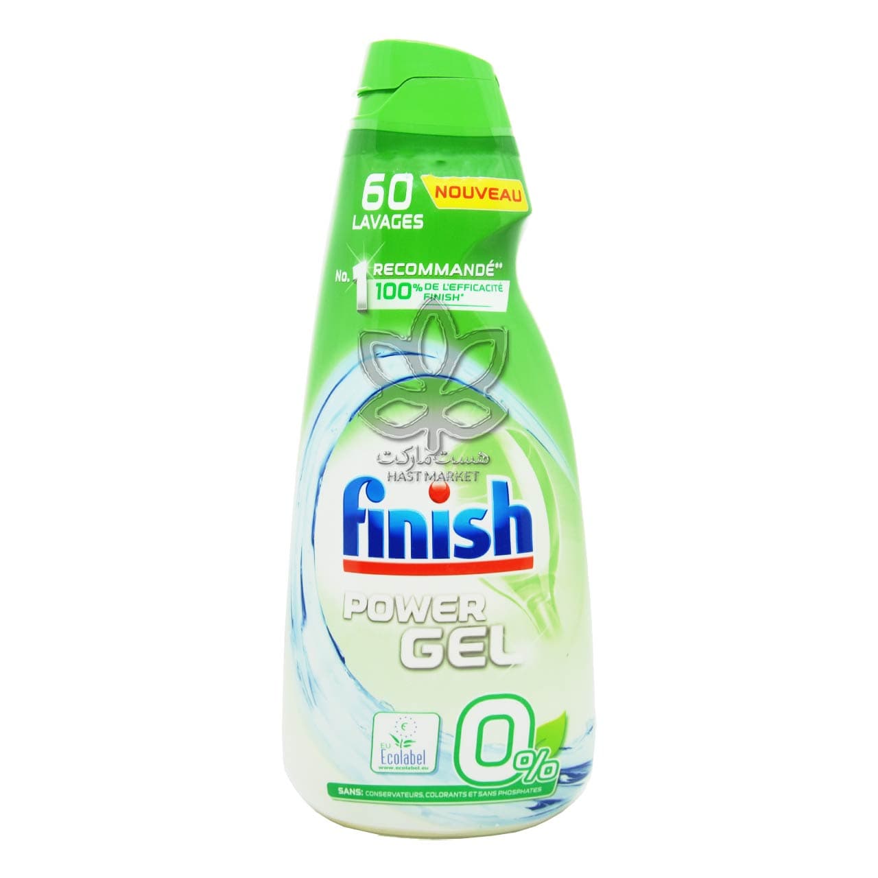 ژل ماشین ظرفشویی پاور ۹۰۰ میل فینیش – finish