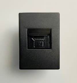 Mechanical 1/2 CAT5 Function Part Black