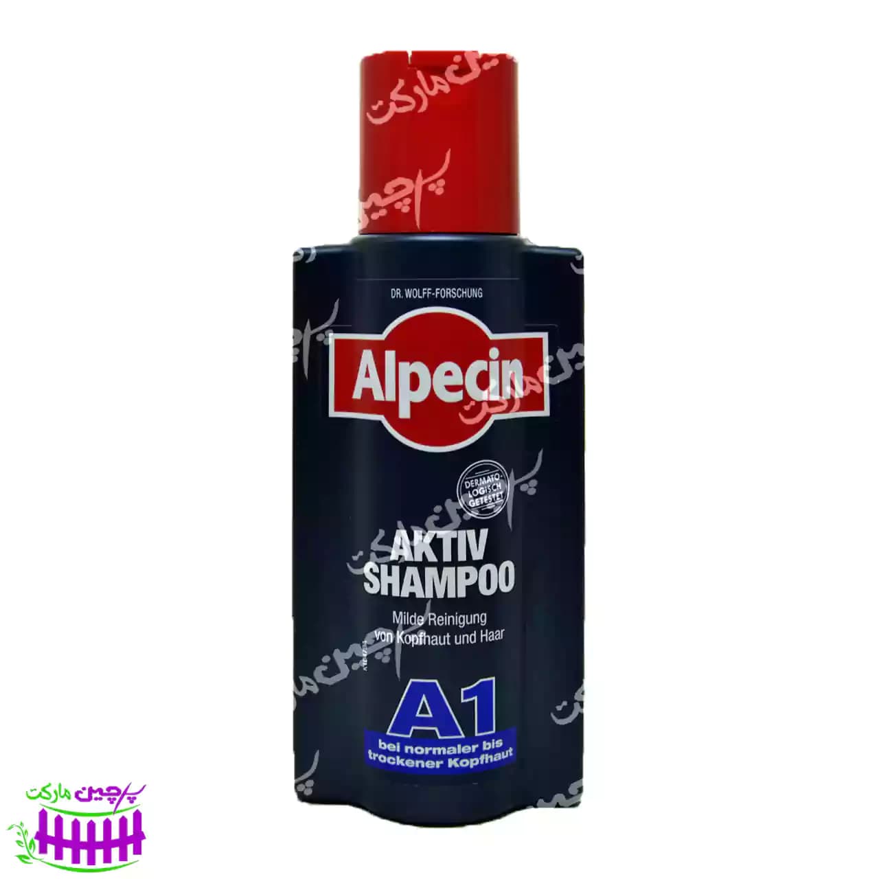 شامپو مو معمولی تا خشک A1 اکتیو 250 میل آلپسین – alpecin — تصویر ۳