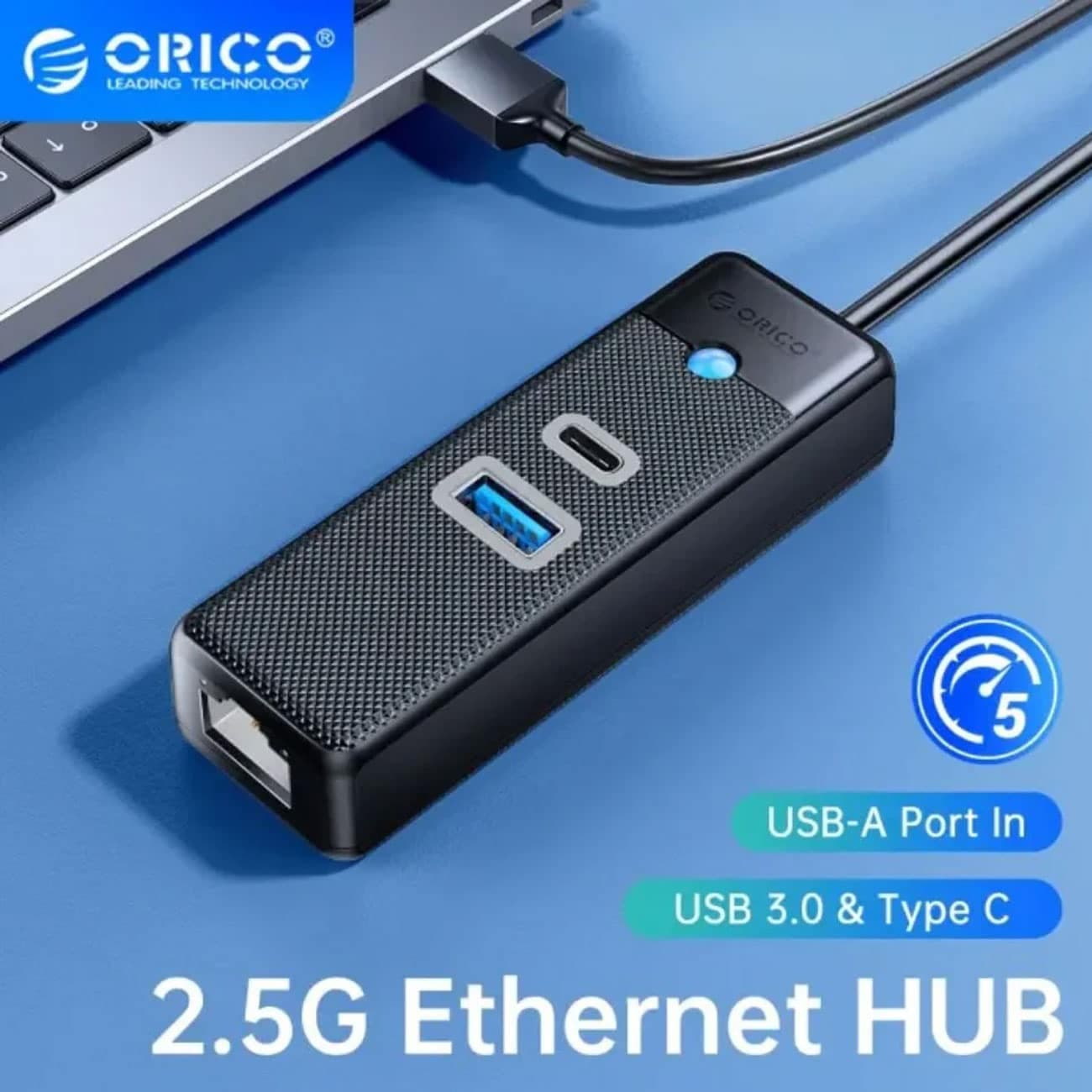 هاب یو اس بی اوریکو ORICO مدل PWCUR-U3-015 با سه پورت — تصویر ۱۱