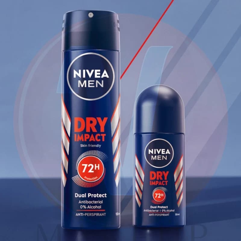 اسپری مردانه نیوا Dry Impact حجم 150 میل — تصویر ۴