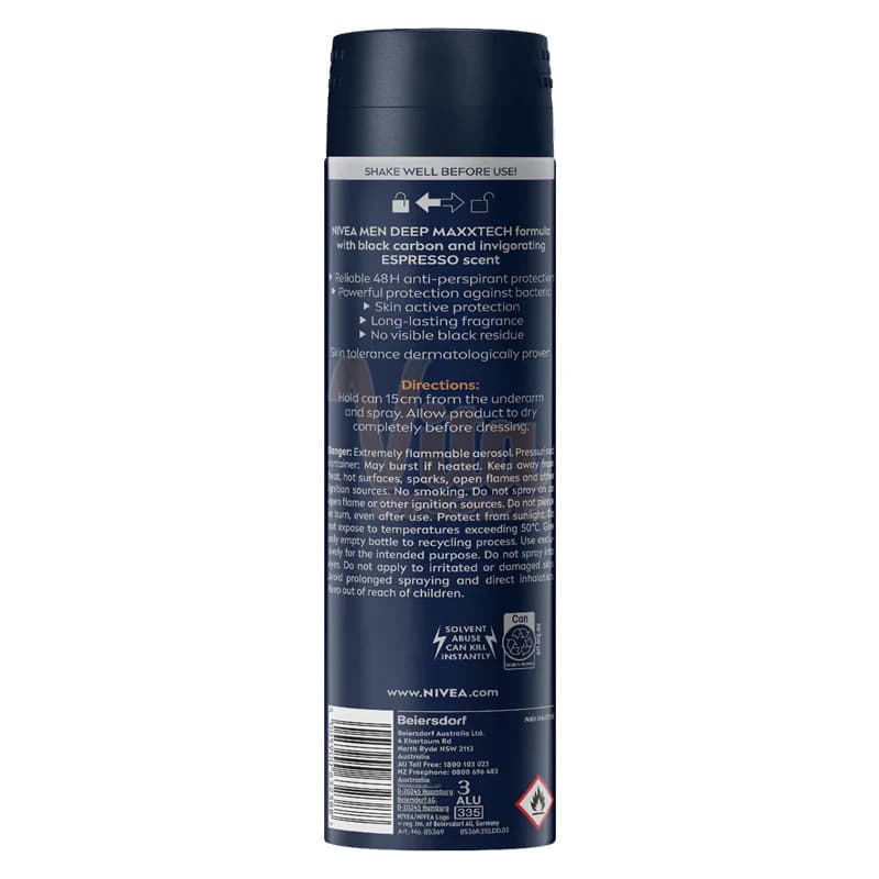 اسپری مردانه نیوا Deep Espresso حجم 150 میل — تصویر ۳