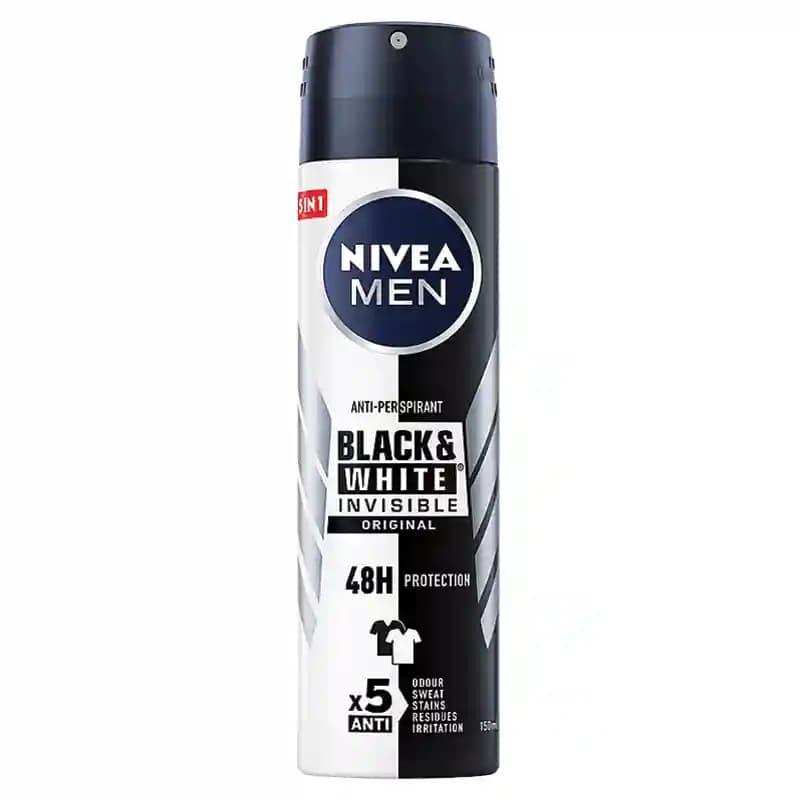 اسپری مردانه نیوا Black & White Original حجم 150 میل