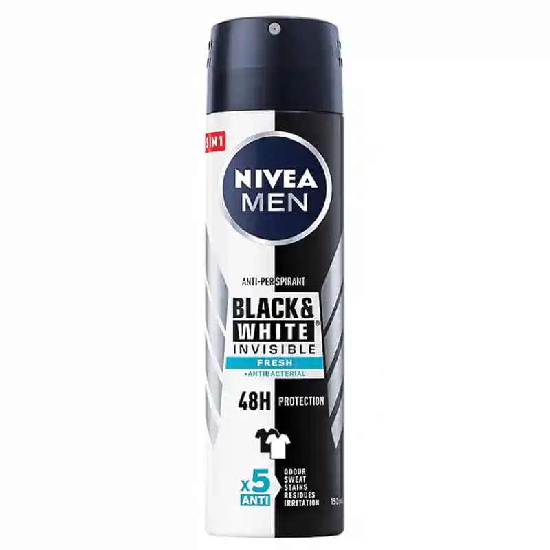 اسپری مردانه نیوا Black & White Fresh حجم 150 میل — تصویر ۵