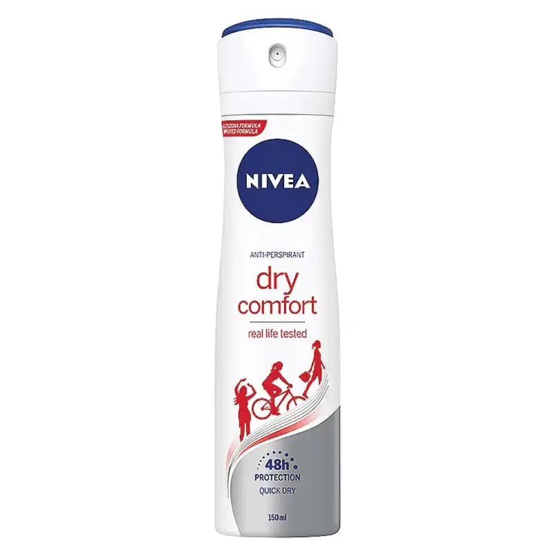 اسپری زنانه نیوا Dry Comfort حجم 150 میل — تصویر ۵