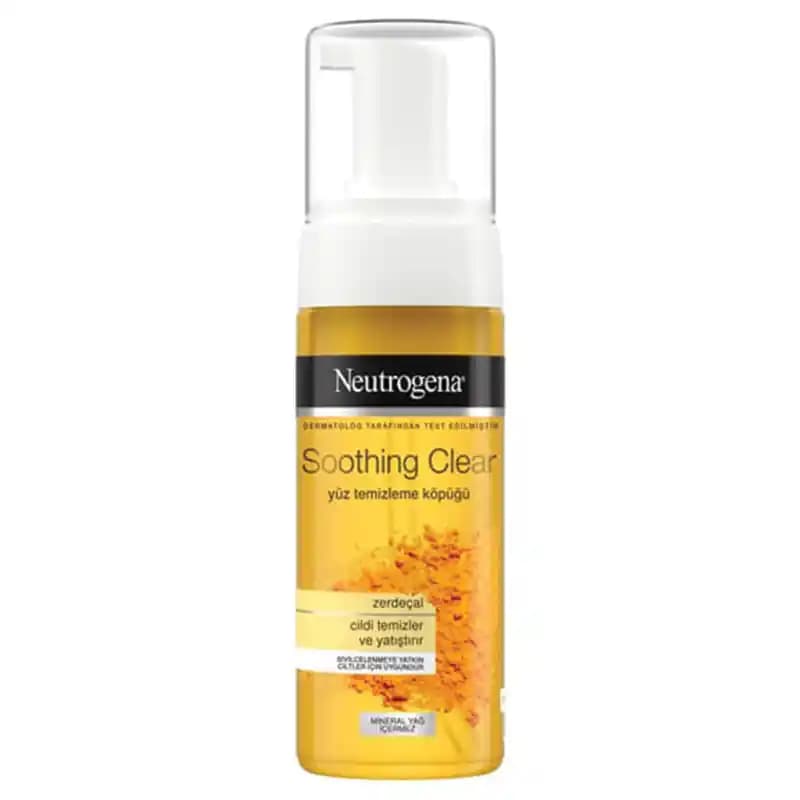 فوم زردچوبه نوتروژینا Soothing Clear حجم 150 میل — تصویر ۵