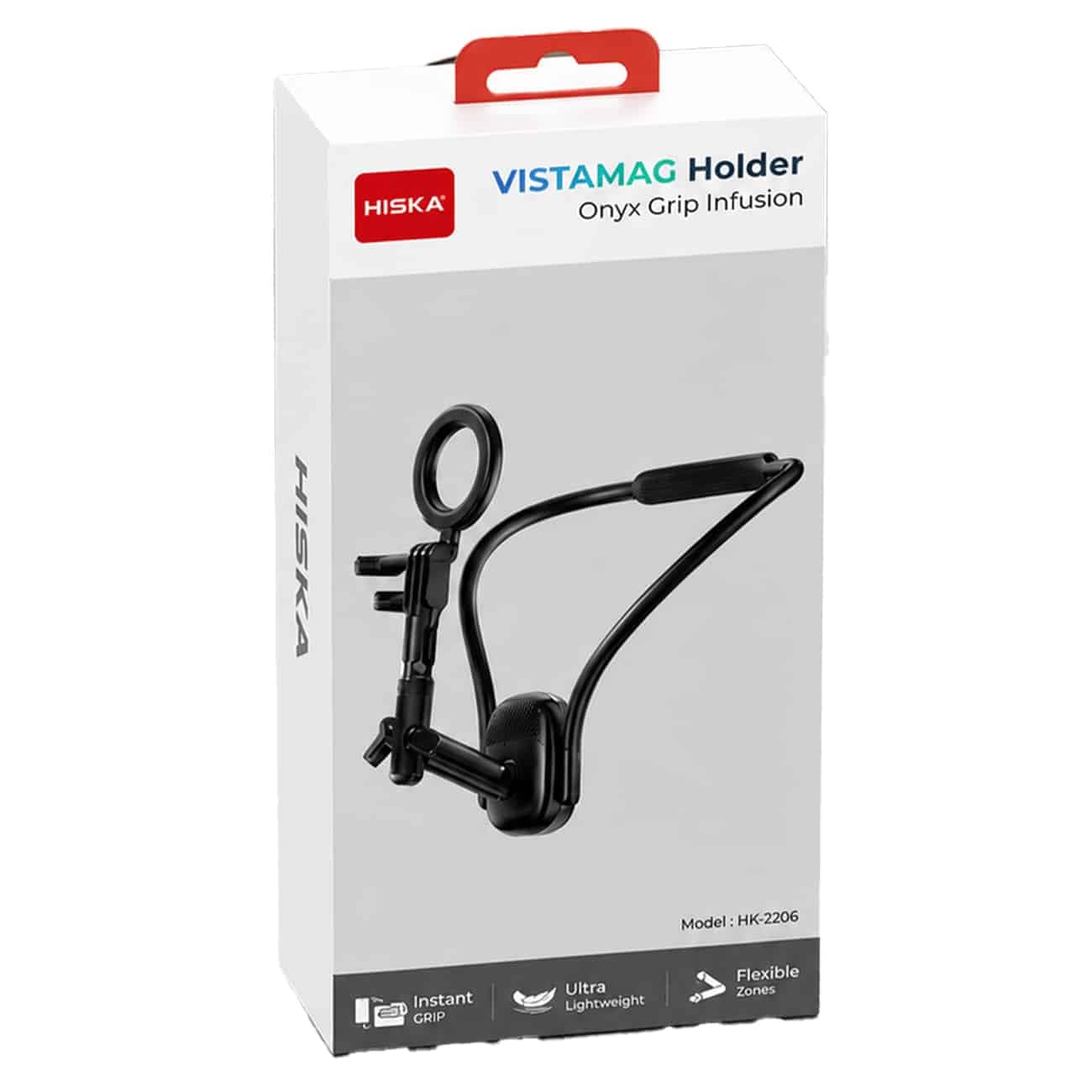 هولدر گردنی و مگنتی هیسکا HISKA مدل HK-2206 سبک و انعطاف پذیر — تصویر ۵