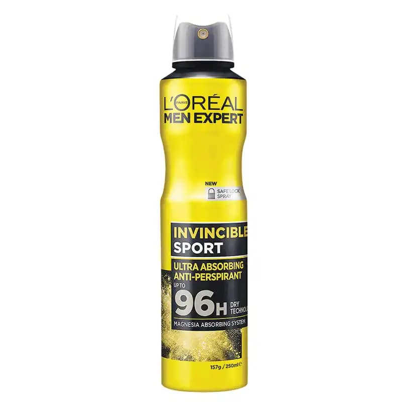 اسپری لورال Invincible Sport حجم 250 میل