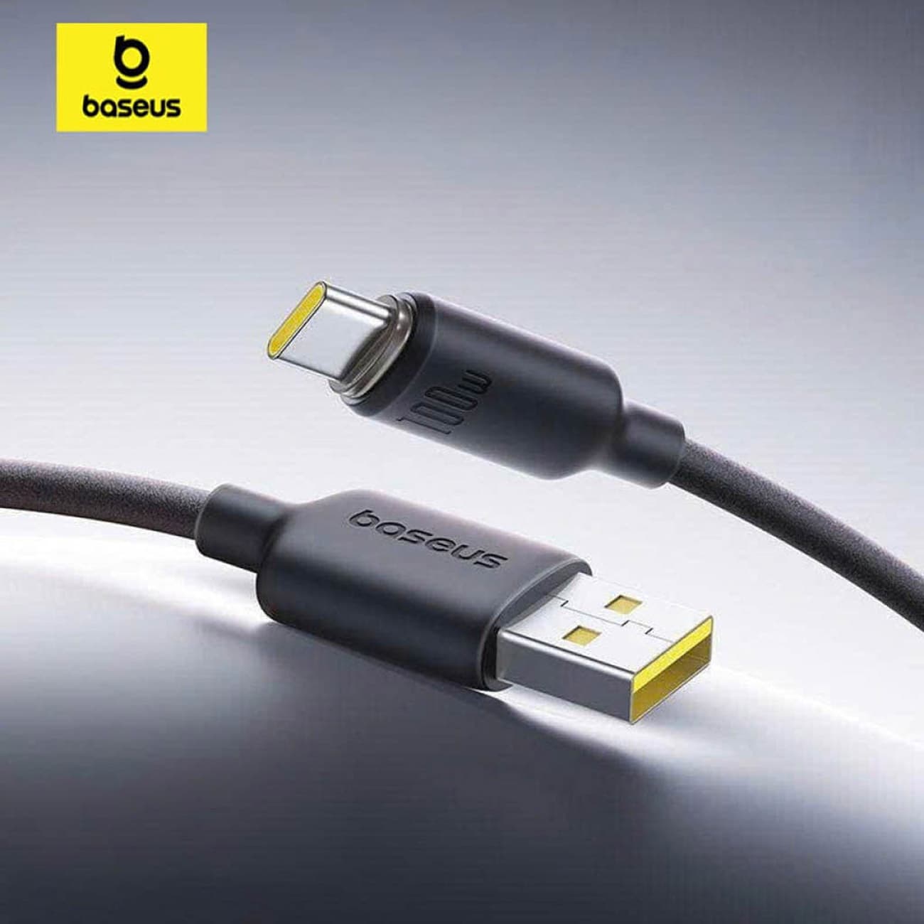 کابل تایپ سی باسئوس Baseus مدل CB000172 توان 100 وات یک متری — تصویر ۸