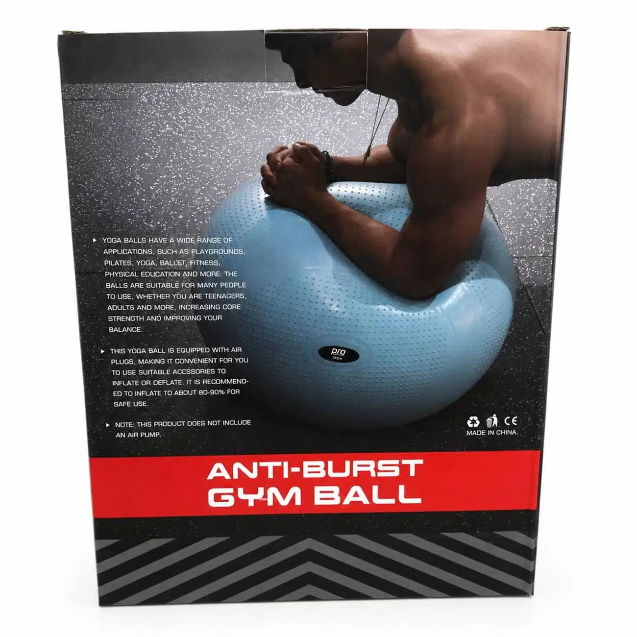 توپ جیم بال پرو اسپرتز Pro Sports مدل Anti-Burst سایز 75cm — تصویر ۷