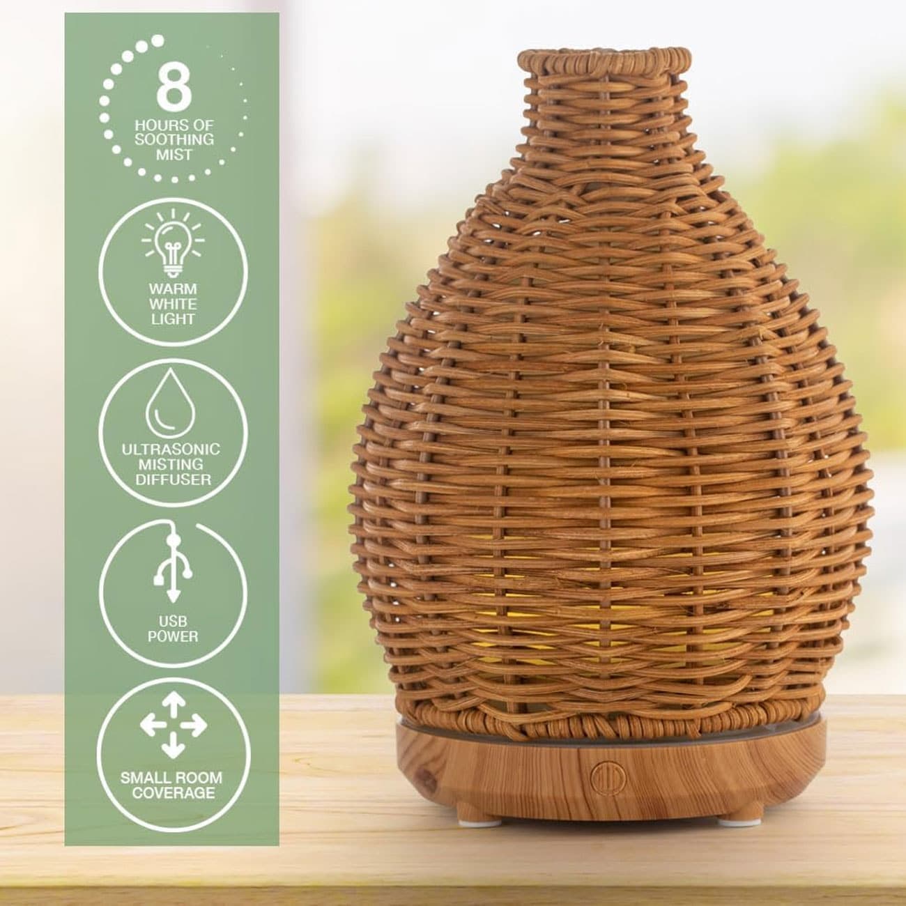 دستگاه بخور سرد و پخش عطر هولدمی HOLDMAY مدل KP-6005 ظرفیت 80ml — تصویر ۹