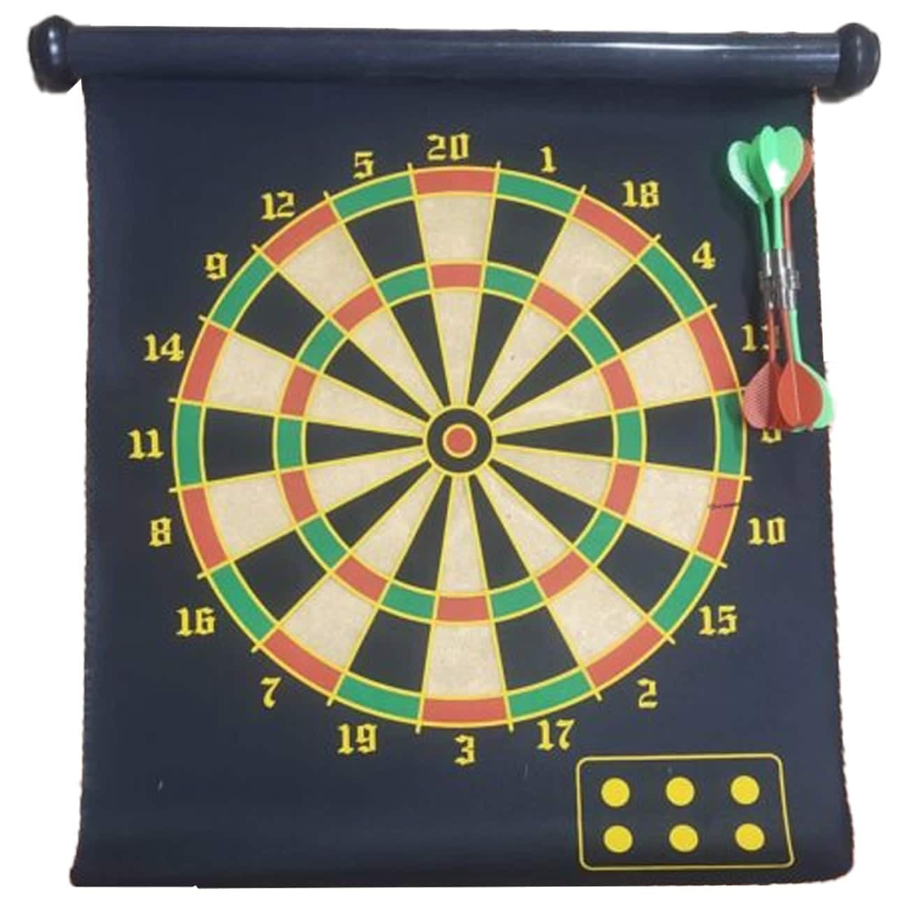 دارت مگنتی حرفه ای MAGNETIC DARTBOARD با 6 تیر مغناطیسی — تصویر ۶