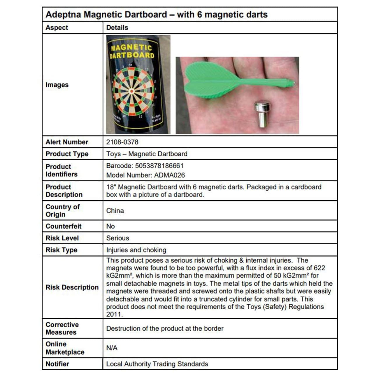 دارت مگنتی حرفه ای MAGNETIC DARTBOARD با 6 تیر مغناطیسی — تصویر ۹