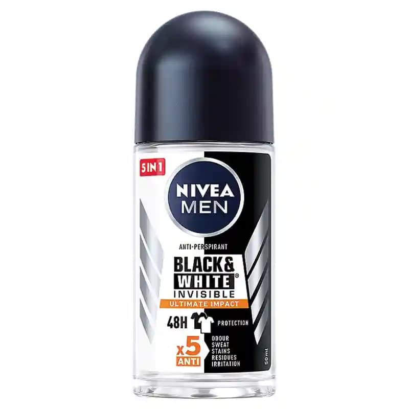 مام رول مردانه نیوا Black & White Ultimate حجم 50 میل