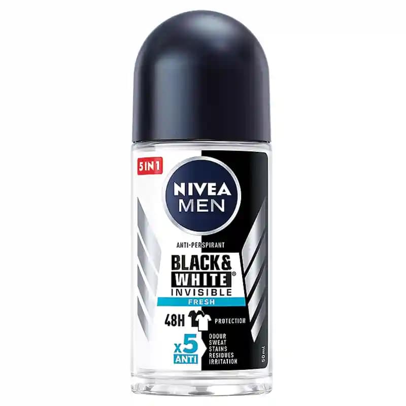 مام رول مردانه نیوا Black &amp; White Fresh حجم 50 میل