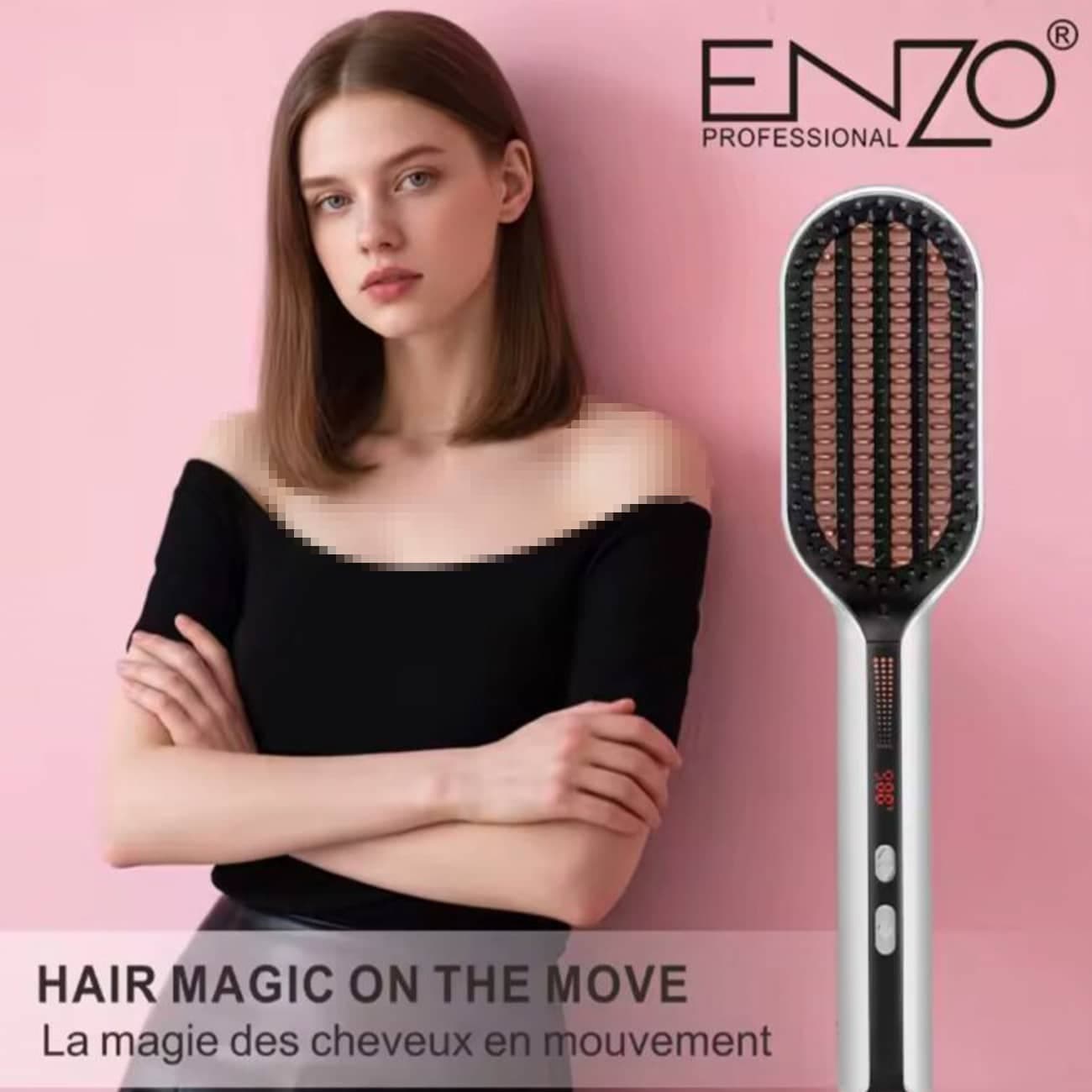برس حرارتی انزو Enzo مدل EN-4100 با سری Glam Hair — تصویر ۱۱